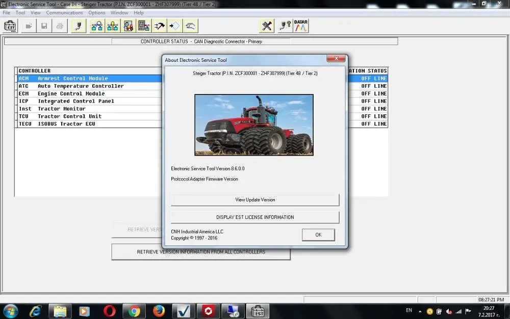 CNH EST 9 3 брелока + дилер и инженерный уровень Активатор программа EST9.3|engine diagnostic|doosan