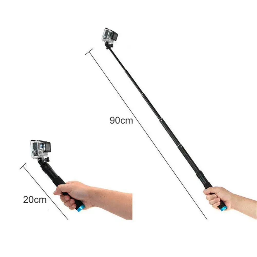 

DishyKooker Waterproof Adjustable Handheld Monopod Tripod Gopro Selfie Stick for Gopro Hero 4 5 6