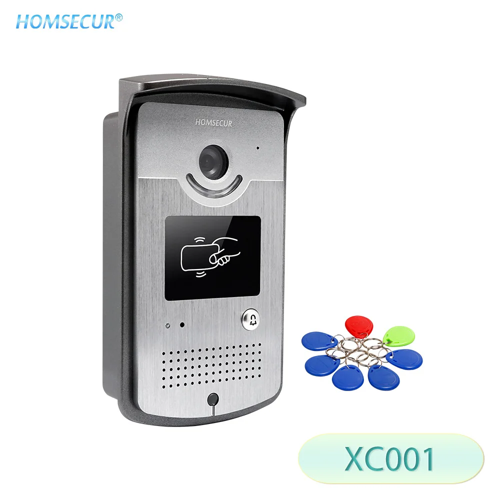 Homssecur XC001 Открытый камера для видео телефон двери дверные звонки домофон системы