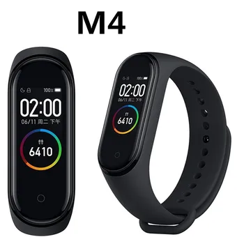 

Waterproof Pedometer M4 Smart Bracelet Health Wristband Message Blood Pressure Heart Rate Monitor Sports Watch Band