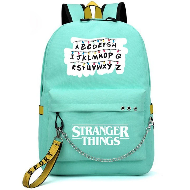 Странные вещи, рюкзаки для женщин/мужчин, школьные сумки для ноутбука, дорожные сумки для подростков, рюкзак для ноутбука, нейлоновая сумка Mochila Pusheen - Цвет: 3