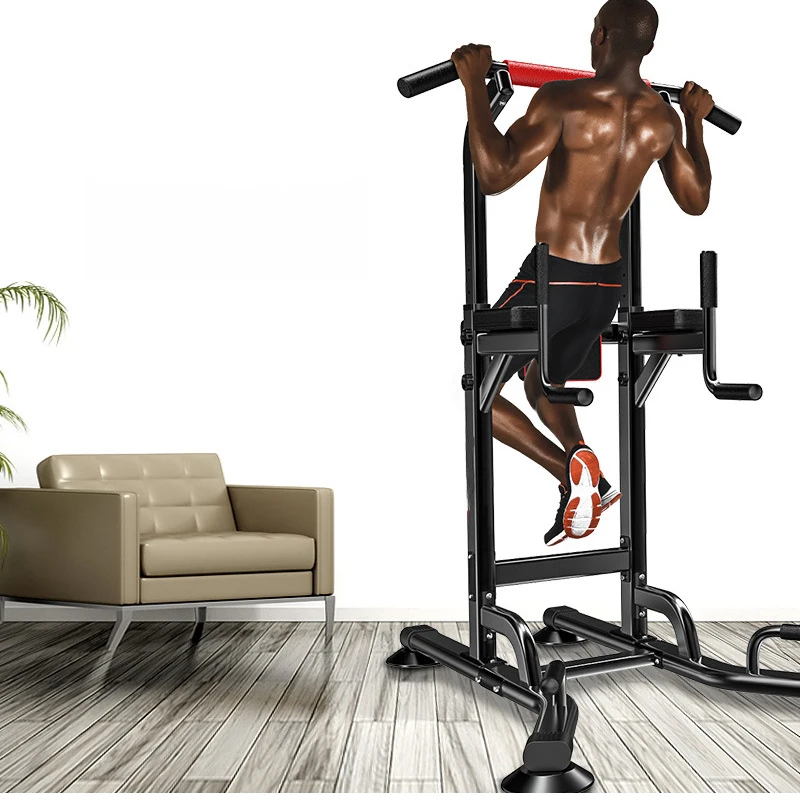 Indoor Pull-Ups Fitness Machine Multifunctional Single Parallel Bar Rack Pull Up Trainer Body Buliding Arm Back Exercise