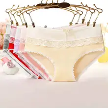 Женские сексуальные кружевные трусики с бантом ярких