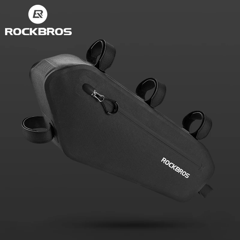 Велосипедная сумка ROCKBROS треугольная Водонепроницаемая рама для горных велосипедов защита от грязи верхняя