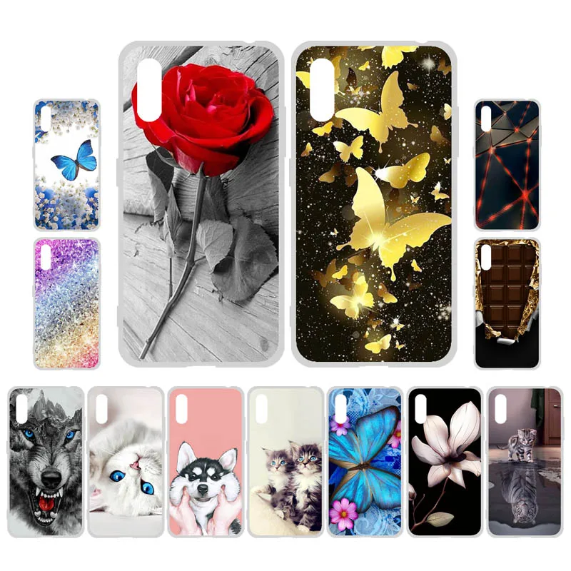 Силиконовый чехол Ojeleye для BQ 5035 мягкий из ТПУ с рисунком 6050 5504 5201 5065 5059 чехлы 5044