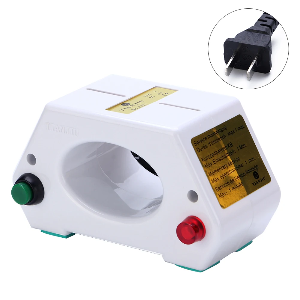 

Workers Practical Electrical Watch Demagnetizer Handy Tweezers Machine Outdoor Professional Screwdriver Repair Tool Plastic