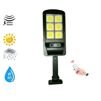 

Solar light lamp floodlight reflector Garden Motion Sensor Panel Power Outdoor Waterproof Separate Street Path Security Wall rem