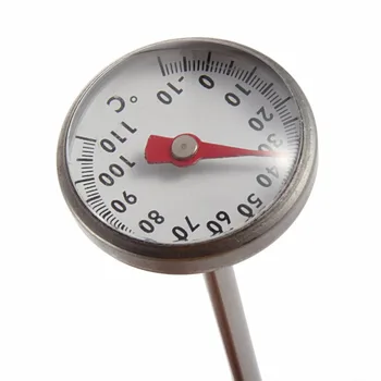 

1pc Stainless Steel -10~110 Celsius Degree Kitchen Cooking Quick Response Instant Read Craft Thermometer Meter Measurement Tools