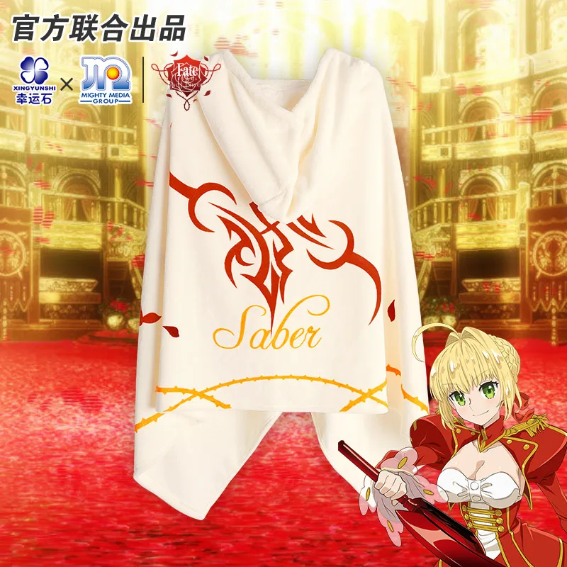 

[Fate EXTRA]Nero Anime Cloak Blanket Extella Link CCC Red Saber Hakuno Kishinami Manga Role Fate Grand Order fgo