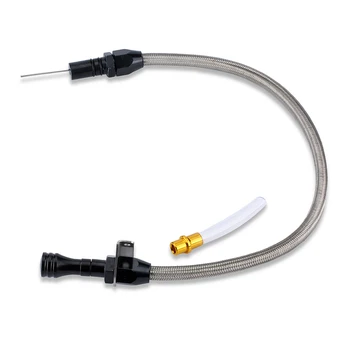 

Car Styling Flexible Stainless Transmission Dipstick 530mm for Chevrolet GM Black