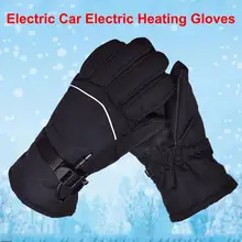 Электрические нагревательные Светоотражающие перчатки мотоциклетные перчатки для водителя с питанием от батареи Водонепроницаемые изолированные