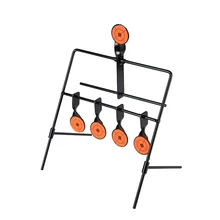 Вращающаяся металлическая мишень для стрельбы