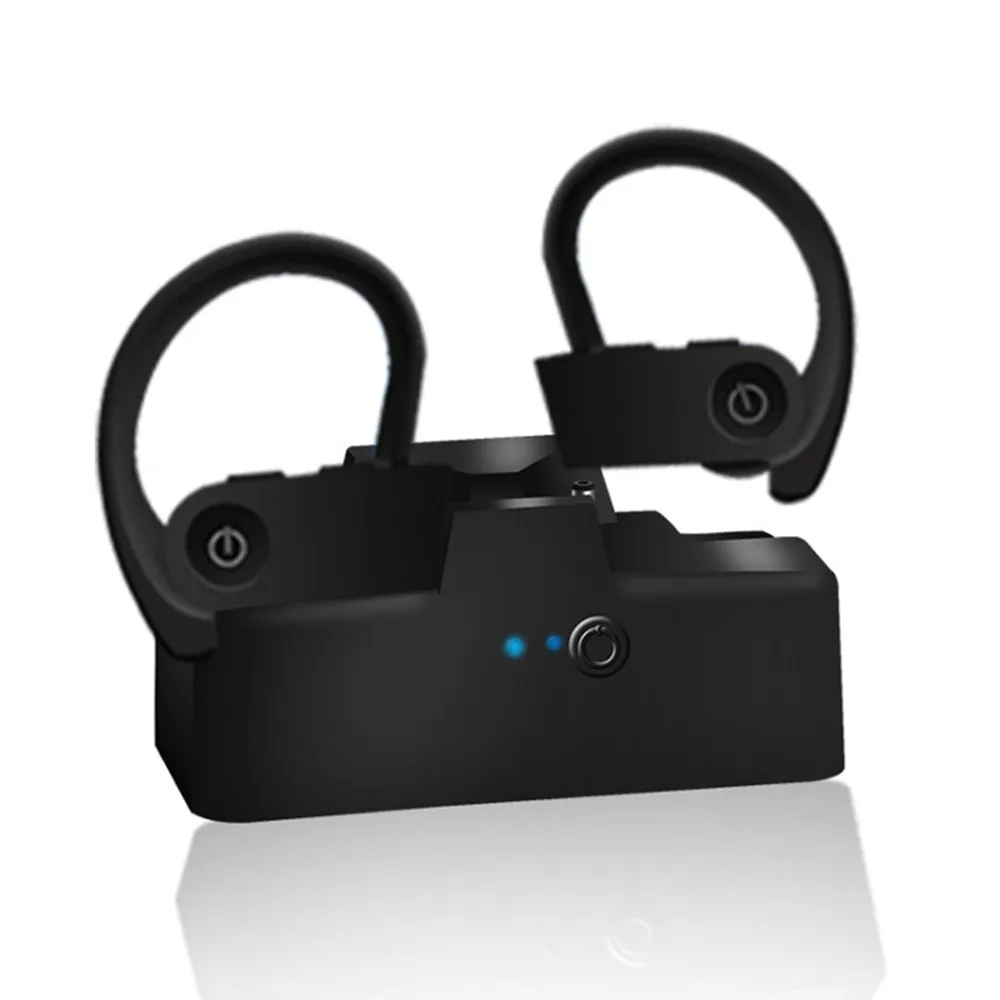 TWS JY-002 Bluetooth 5,0 костной проводимости наушники HiFi стерео беспроводные наушники с шумоподавлением Спортивная гарнитура с микрофоном