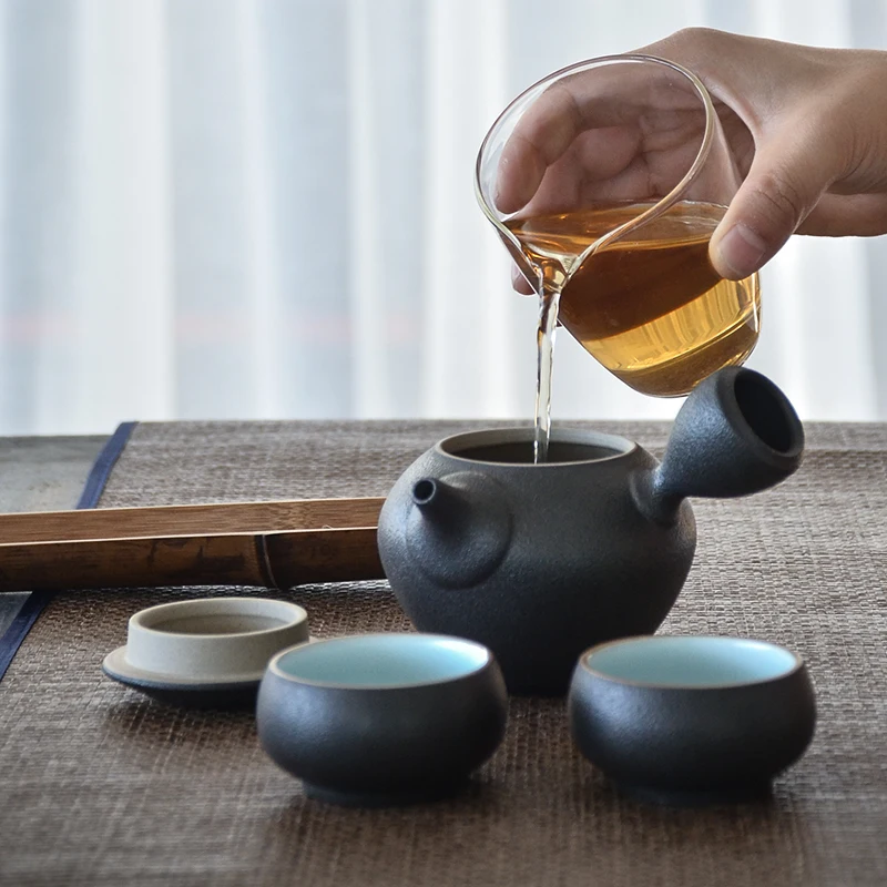 LUWU керамические китайские чайники kyusu кунг-фу чайные горшки посуда для напитков 250 мл