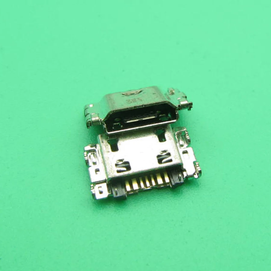 100 шт. 7 контактный разъем Micro USB для зарядки Samsung Galaxy J3 J5 J7 J1 J100 J330 J330F J530 J530F J730