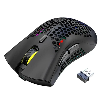 

Lightweight X3 Gaming Mouse Honeycomb Shell Wireless Ergonomic Mice for Computer Gamer Computer Peripheral Peripheral