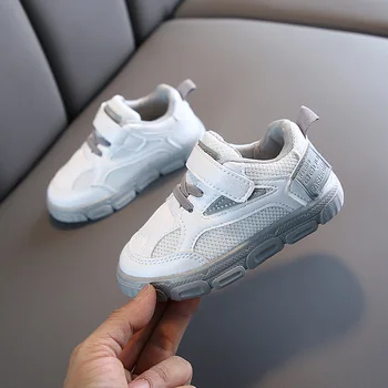 

SKHEK Children Sport Shoes Girls Boys Baby Shoes Soft Fashion Running Sneakers for Kids Toddler Casual Trainers Tenis Infantil