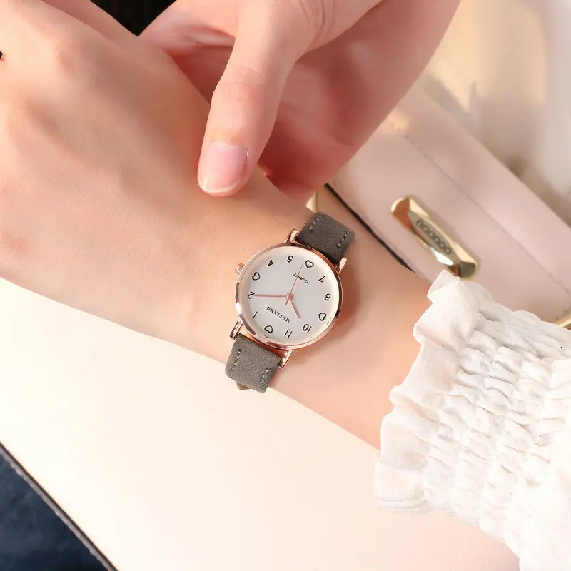 Simple Watch Women Watch Leather Fashion Casual Quartz Wrist Watch Ladies Watch Female Clock relogio feminino reloj mujer