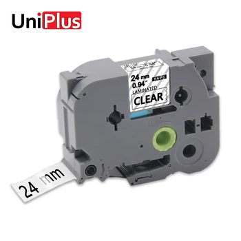 

UniPlus 24mm Label Tapes TZe-151 tze151 tz151 Compatible for Brother P-TOUCH PT-P900W PT-P700 Label Printer Labelmaker Sticker