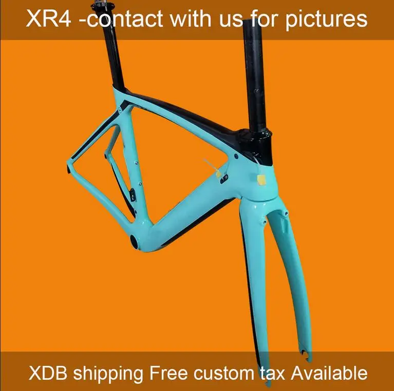 XR4 T1000 из Тайваня карбоновая рама для дорожного велосипеда+ вилка+ подседельный штырь+ головной убор+ зажим DI2 Механическая XDB доступна