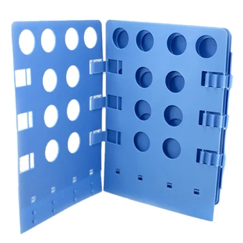 

WSFS Hot Thick Plastic Folding Clothes Board Adjustable Folding Board Clothes Organizer