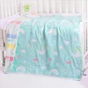 Muslin Baby Blankets Children 6 layers Gauze Cotton Soft Quilt Newborn Infant Swaddle Towel Kids Bath Towel 110*110cm 3