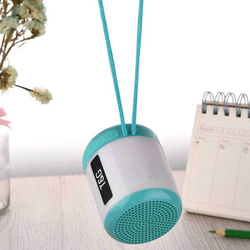 Портативный Мини bluetooth динамик беспроводной сабвуфер светодиодный светильник fm-радио светодиодный bluetooth динамик Саундбар беспроводной bluetooth динамик