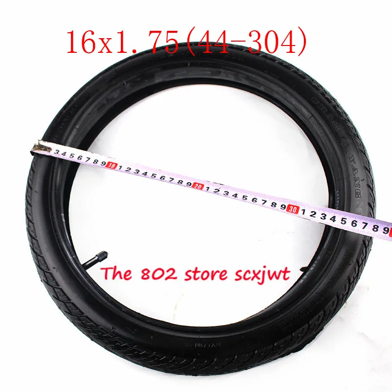 Lightning Delivery16x1.75(44-304) велосипедная трубка tyre16* 1,75 внутренняя и внешняя шина велосипедные шины взрывозащищенные резиновые шины