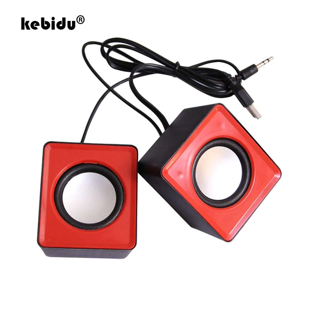 Mini Speakers Notebook Computer Party Home Theater Laptop Desktop Stereo Music Kebidu