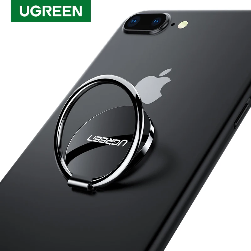 Ugreen палец телефон кольцо держатель 360 градусов мобильного телефона стол