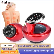 

Electric Vacuum Cupping Scraping Cups Guasha Body Slimming Massager Meridian Physiotherapy Acupoint Stimulate Fat Burning