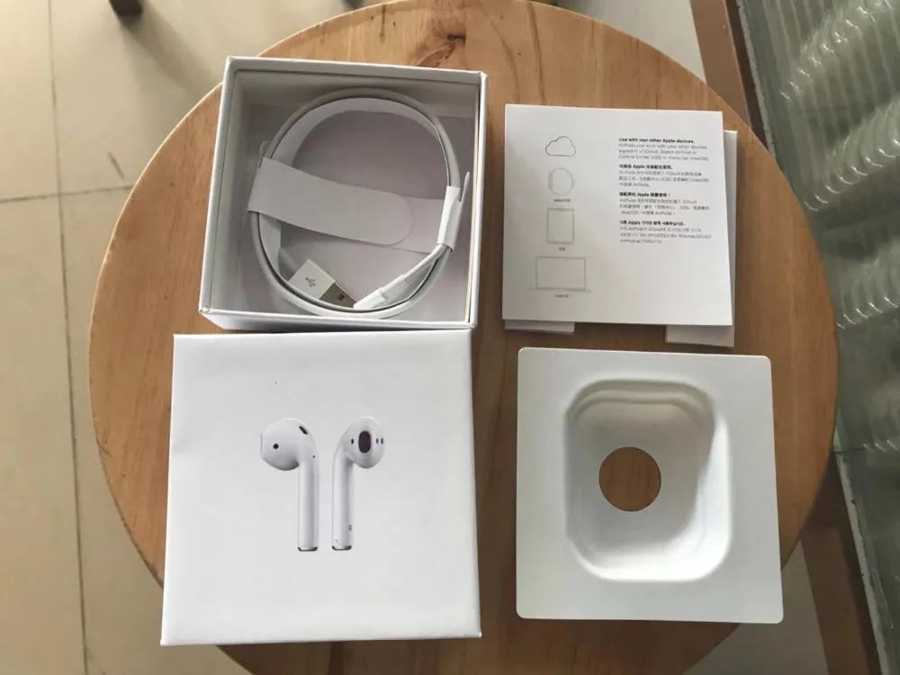 1pcs For ipad 2 3 4 5 6 mini 2 4 9.7 10.5 12.9 Empty airpods Package Packing Box Case Without Accessories retail box print IMEi