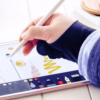 

Tablet Stylus Pen Two Finger Gloves Drawing Anti-Touch Anti-Wear Sweat-Proof Anti-Fouling Painting Gloves Unisex For Touch Pen