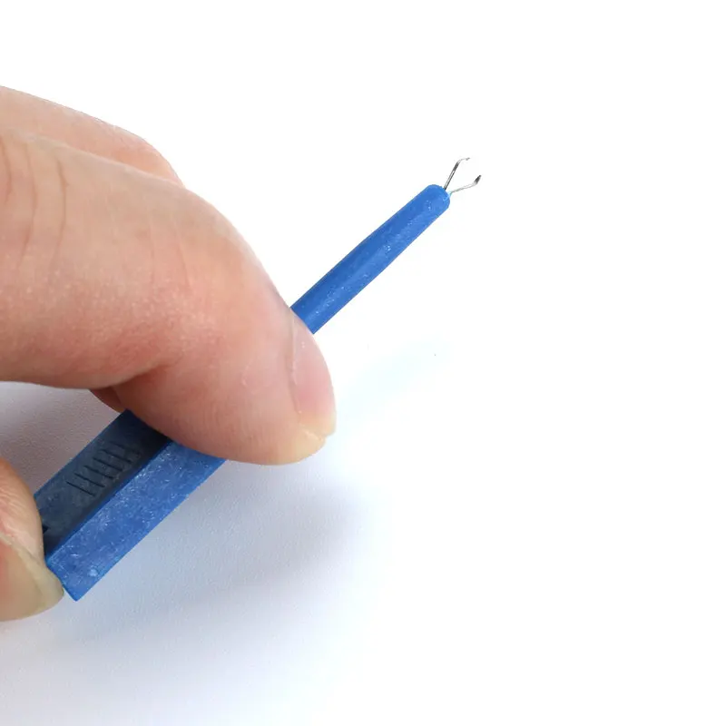 12pCs Mini Grabber Test Probe Hook For SMD IC Test Cilps SMD IC Hook Probe Jumper Test Clip Mini Grabber (8)