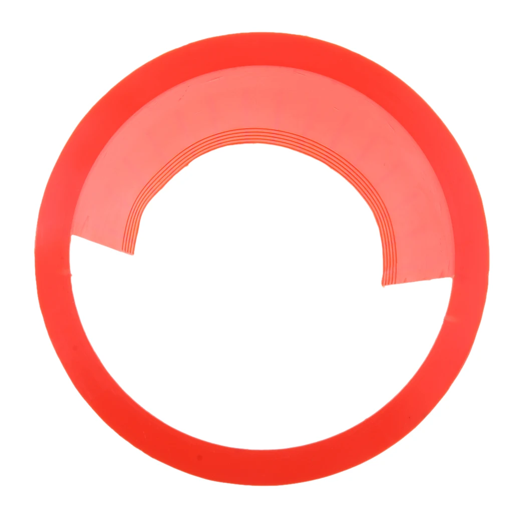 6.5'' Car Auto Speaker Cover Horn  Spacer Conversion Kit Red