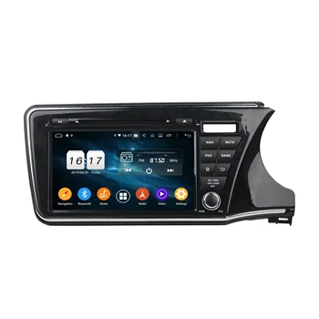 

9" 1 Din Android 9.0 PX6 Car Radio For Honda CITY 2015-2018 RHD Car Multimedia Player 6 Core Audio 4+64G Stereo DVD Player DSP