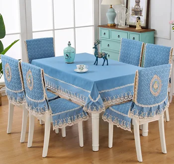

Simple Cotton Line Rectangular Dinning Tablecloths Cover Home Decor Nordic Style Table Cloth Dining Room Restaurant WeddingLF920