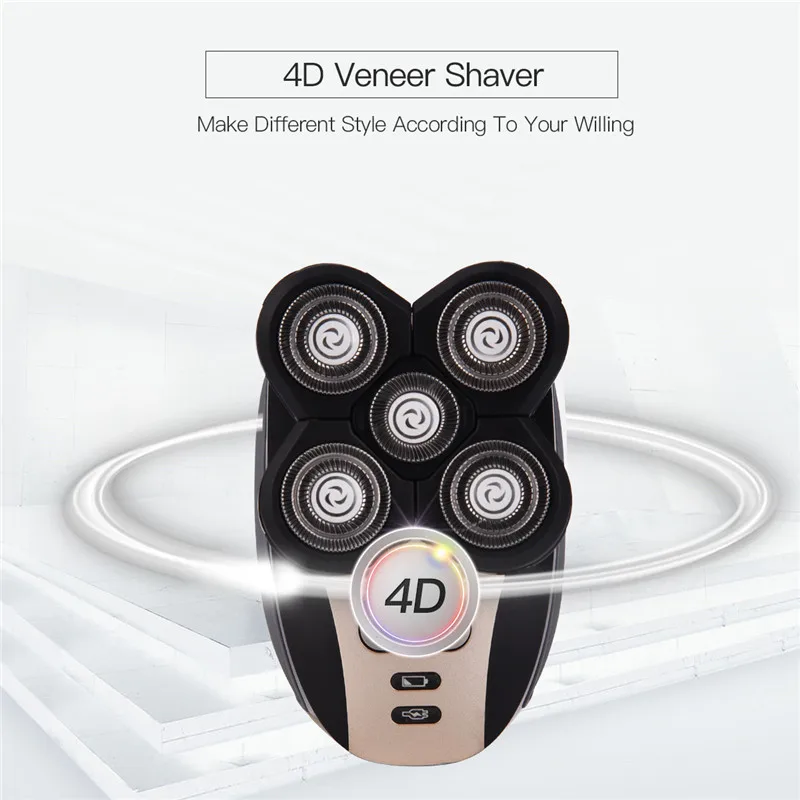  Floating Blade Hair Clipper Electric Shaver Nose Ear Trimer Precision Trimmer Facial Cleansing Brus