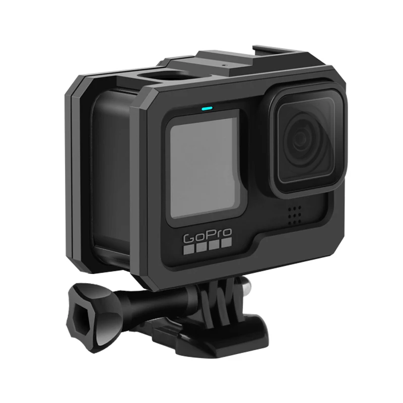 Рамка Корпус чехол клетка защитной оболочки с ком Горячий башмак для GoPro Hero 9