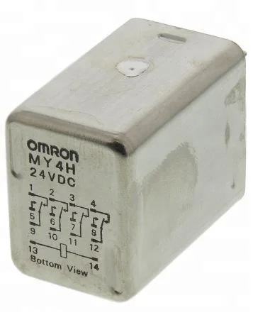 

Relay, E-Mech, 4PDT, Hermetic, Ctrl-V 24VDC MY4H-24DC