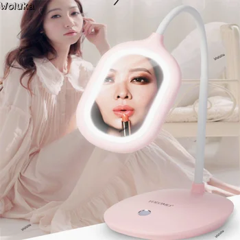 

Led rechargeable plug-in lamp makeup repair mirror led eye protection lamp Multi-functional lights CD50 W06