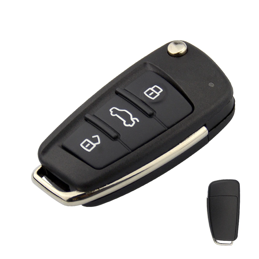 OkeyTech 3 кнопки дистанционного замена для автомобильного ключа чехол udi A2 A3 A4 A6 A6L A8 Q7