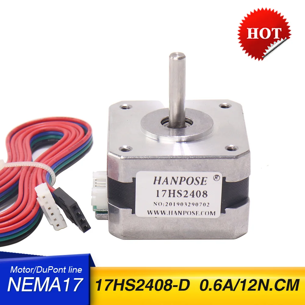 1PCS Nema17 stepper motor 42 0.6A body length 28 mm 17HS2408 for 3D printer parts | Обустройство дома