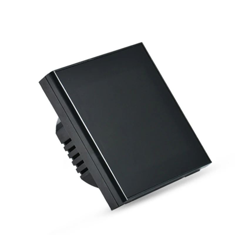 

HOT-WIFI Electric Heating Thermostat Wireless Digital LCD Touch Screen App Control Temperature Controller 220V (Black)