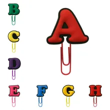8 шт. заглавные буквы, закладки для книг для детей, цветные алфавитные закладки, скрепки для школы, для учителя, для офиса, лучший подарок