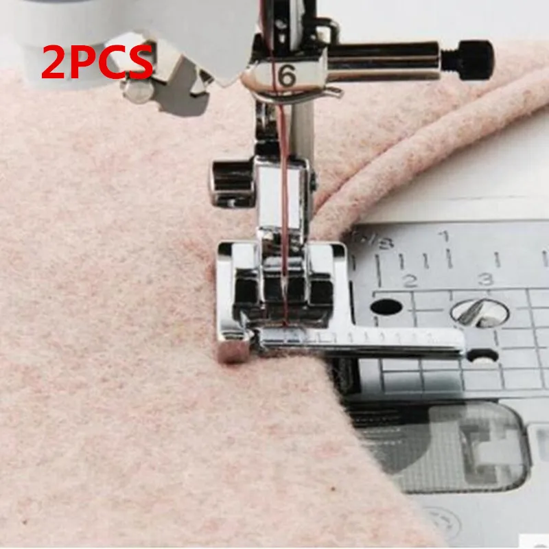 Multifunction Household Sewing Machine Presser Foot Tape Measure with a Ruler Stitch Guide Sewing Foot Snap on Metal AA7016 2|foot presser|tape measure sewingsewing machine guide - AliExpress