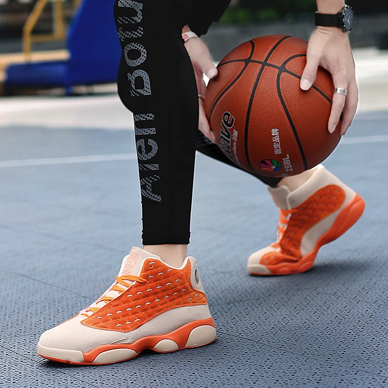Унисекс Jordans Ретро Баскетбольная обувь мужские спортивные кроссовки спортивная дышащая обувь с высоким вырезом наружная Подушка обувь старый Skool