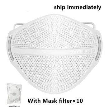 

Reusable Face Mask Protective Mask Respirator Breathing Valve Filter PM2.5 Safety Mask Mouth Nose Disconnect-type Breathable