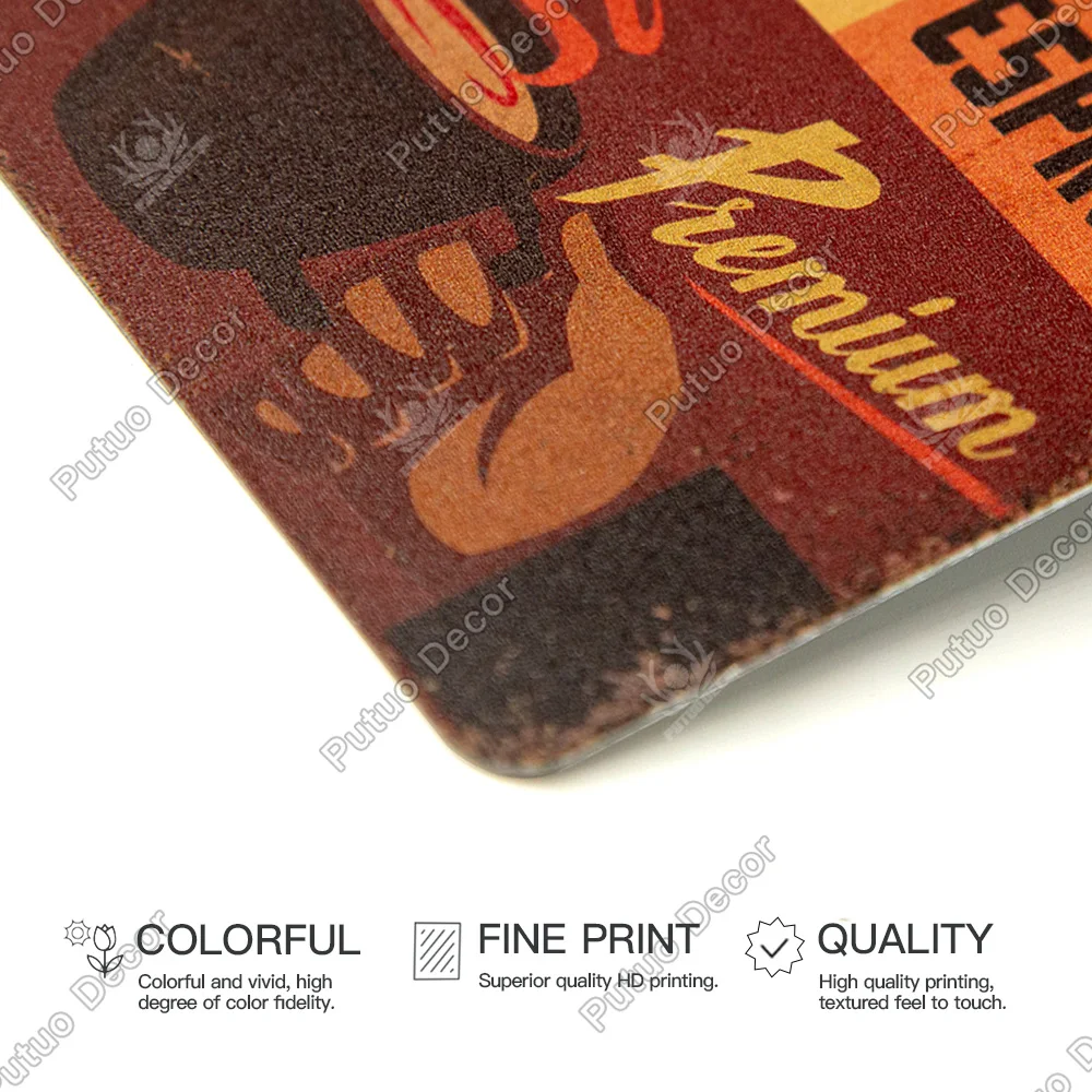 Putuo Decor Coffee Aluminum Sign Plaque Metal Vintage Metal Signs Poster Home Wall Decor for Kitchen Cafe Club Bar Decoration 5 Putuo Decor Coffee Aluminum Sign Plaque Metal Vintage Metal Signs Poster Home Wall Decor for Kitchen Cafe Club Bar Decoration 5