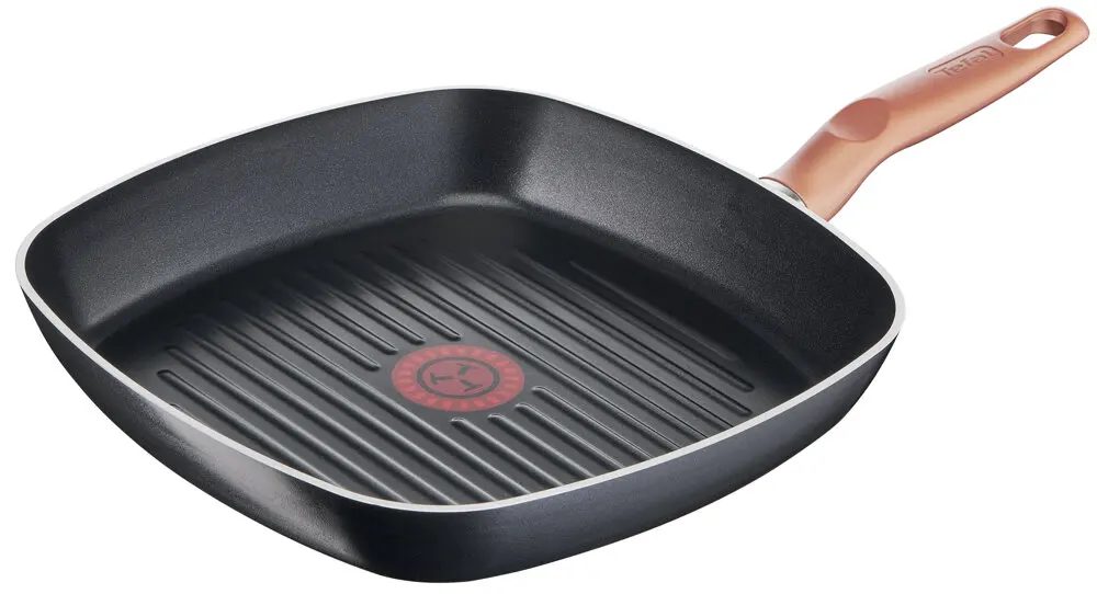 flexibel Immoraliteit verdrievoudigen Tefal Express Grill Pan 26x26 Cm Kitchen Dish Kitchenware Non Sticking  Scratch Proof Easy Use And Cleaning Thermo-spot Indicator - Pans -  AliExpress